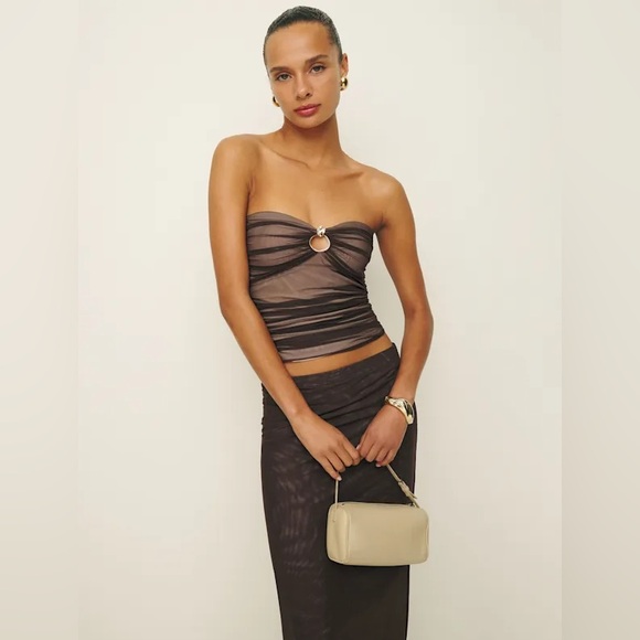 Reformation Dresses & Skirts - NWT Reformation Myra Knit Top & Iris Skirt Set of 2 Small Mole